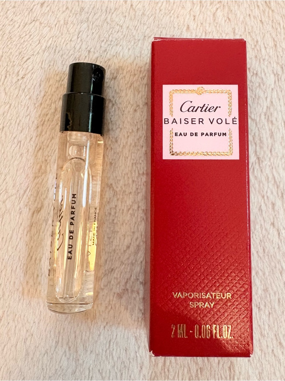 Cartier Baiser Volé  Sample Spray - 2 ml